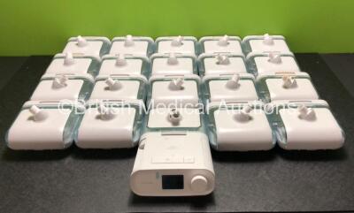 Job Lot Including 20 x Philips Respironics DreamStation Humidifiers and 1 x Philips Respironics DreamStation Auto CPAP Unit *SN H23686337E7E5 / J2932831135A3 / H25964754DF45 / H17239257E9F6 / H250892727F3A / H29300001ABB5 / H268945108D00 / H25964961B29B /