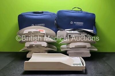 Job Lot Including 5 x Seca and 4 x Marsden Baby Weighing Scales *cage*