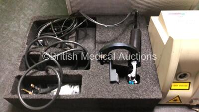 Quantel Medical Actavis Ophthalmic 689nm Portable PDT Laser System in Case with Accessories (Powers Up with Error) *S/N 049* **Mfd 0600* - 4