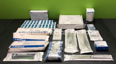 Job Lot of Mixed Medical Consumables Including RB Medical Sets, Chin-Up Cushion Ends and 3M Clipper Blades *All Expired*