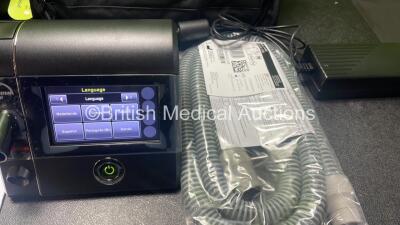 2 x Lowenstein prisma 30ST Ventilators *Mfd 2021* (Both Power Up) - Packaged as New in Box with Accessories *Stock Photo Used* - 4