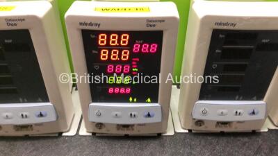 9 x Datascope Duo Patient Monitors Including SpO2 and NIBP Options (All Power Up) *RI* - 3