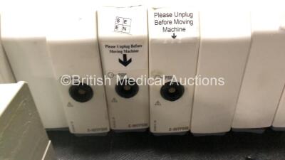 Mixed Lot Including 16 x Blank Modules, 34 x Various Agilent Modules, 2 x liDCO CNAP Modules, 1 x LiDCO BP Module, 1 x Kodak X-Omatic Cassette, 1 x Kodak Lanex Cassette and 3 x GE E-INTPSM Modules - 4