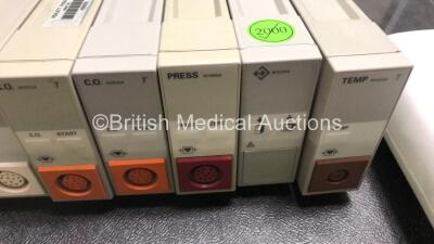 Mixed Lot Including 16 x Blank Modules, 34 x Various Agilent Modules, 2 x liDCO CNAP Modules, 1 x LiDCO BP Module, 1 x Kodak X-Omatic Cassette, 1 x Kodak Lanex Cassette and 3 x GE E-INTPSM Modules - 12