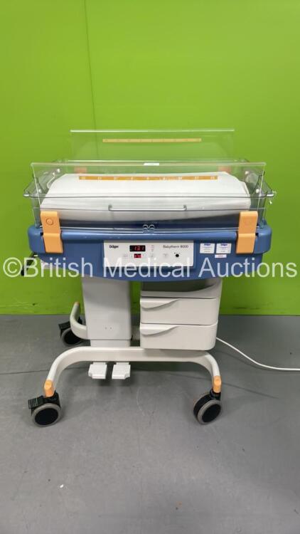 Drager Babytherm 8000 Infant Incubator - Incomplete (Powers Up) *ARMN-0008*