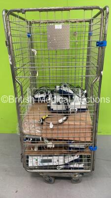 Large Quantity of IVAC PCAM Syringe Pumps (Cage Not Included)