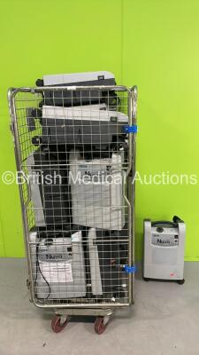 14 x Nidek Medical Nuvo Lite 3 Mark 5 Oxygen Concentrators (Cage Not Included)