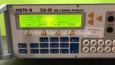 Metron QA-90 Mk II Safety Analyzer (Powers Up) - 2