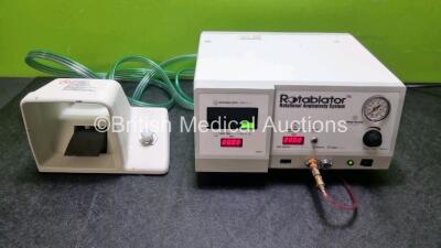 Boston Scientific RC 5000 Rotablator Rotational Angioplasty System (Powers Up) with Rotablator Dyna Glide Foot Pedal *SN RC400243*