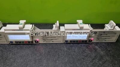 4 x CME Medical T34 Ambulatory Syringe Pumps (All Power Up when Tested with Stock Batteries-Batteries Not Included) - 4