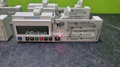 4 x CME Medical T34 Ambulatory Syringe Pumps (All Power Up when Tested with Stock Batteries-Batteries Not Included) - 2