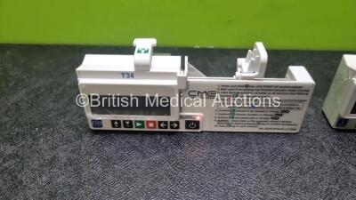 4 x CME Medical T34 Ambulatory Syringe Pumps (All Power Up when Tested with Stock Batteries-Batteries Not Included) - 5