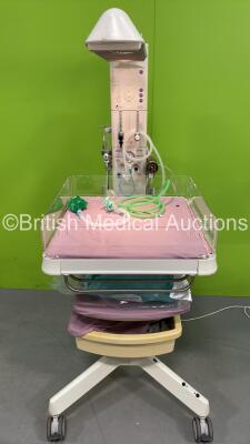 Fisher and Paykel Neopuff Infant Resuscitator with Mattress and Hoses (Powers Up) *S/N 2001-WE130000074*