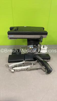 ALM Transferis Electric Operating Table with Controller, Cushions and Attachments (Power Up - Incomplete) *S/N AR000610*