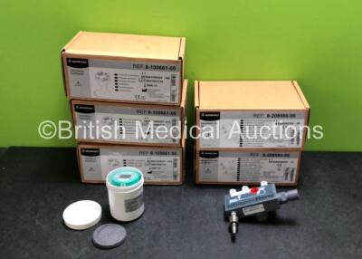 Job Lot Including 2 x Respironics Ref 8-208580-00 Whisper Flow Generators and 3 x Respironics Ref 8-100661-00 Criterion OxiCheck Units *Expired*