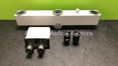 Leitz Microscope Attachments with 2 x Eyepieces