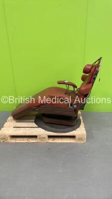 Pelton & Crane The Chairman Model CM Dental Chair (No Power - Damaged Plug)