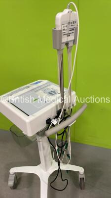 Mortara ELI250c ECG Machine on Stand with 10 Lead ECG Lead (Powers Up) *S/N* - 3