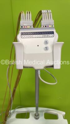 Mortara ELI250c ECG Machine on Stand with 10 Lead ECG Lead (Powers Up) *S/N 119020000507* - 3