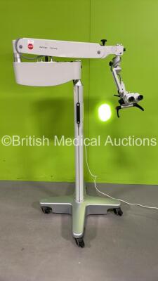 Karl Kaps Surgical SOM 62 Microscope with 2 x WF12,5xV Eyepieces (Powers Up with Good Bulb) *15666*