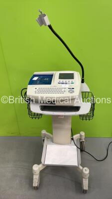 Welch Allyn CP 200 ECG Machine on Stand (Powers Up - Missing Power Button)