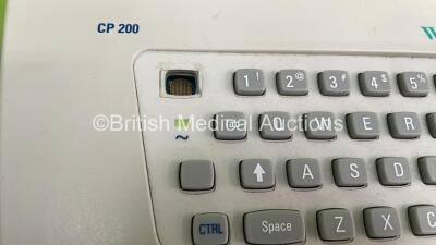 Welch Allyn CP 200 ECG Machine on Stand (Powers Up - Missing Power Button) - 3