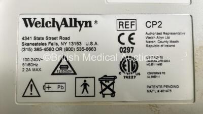 Welch Allyn CP 200 ECG Machine on Stand (Powers Up - Missing Power Button) - 4