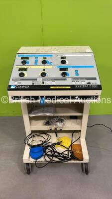 ConMed System 7500 Electrosurgical / Diathermy Unit with Footswitch (Powers Up)