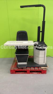 Frastema Ophthalmic Workstation with Chair, Table and Light