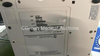 3 x Philips Heartstart XL Defibrillators Including Pacer, ECG and Printer Options (All Power Up) *SN US00119997, US00232101, US00459957* - 4