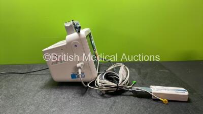 Philips Efficia DFM100 Defibrillator Including Pacer, ECG and Printer Options Software Revision 2.00 with 1 x Paddle Lead, 1 x Philips M37215A Test Load and 1 x 3 Lead ECG Lead (Powers Up) *Mfd 08-2018* *SN C84E13DE8* - 2