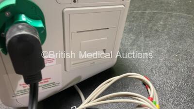 Philips Efficia DFM100 Defibrillator Including Pacer, ECG and Printer Options Software Revision 2.00 with 1 x Paddle Lead, 1 x Philips M37215A Test Load and 1 x 3 Lead ECG Lead (Powers Up) *Mfd 08-2018* *SN C84E13DE8* - 4