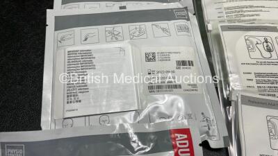 Mixed Lot Including 5 x Physio Control Pacing / Defibrillation ECG Electrodes *All out of Date* 3 x Philips M5073A Adult Training Pads, 1 x Philips 3 Lead ECG Lead - 3