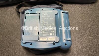 4 x Philips Heartstart Training Defibrillators in Carry Bags - 3