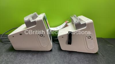 1 x Philips Heartstart XL+ Defibrillator Including Pacer,  ECG and Printer Options; 1 x Philips Heartstart XL+ Defibrillator Including ECG and Printer Options (Both Power Up) - 4