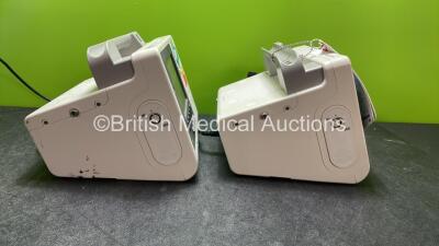 2 x Philips Heartstart XL+ Defibrillators Including ECG and Printer Options (Both Power Up) - 3