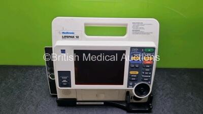 Medtronic Lifepak 12 Physio Control Defibrillator / Monitor Including ECG and Printer Options (Untested Due to Flat Battery )