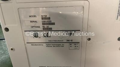 2 x Philips Heartstart XL Defibrillators Including Pacer, ECG and Printer Options and 1 x Agilent Heartstart XL Defibrillator Including Pacer, ECG and Printer Options (All Power Up) *SN US00109269, US00571491, US00128290* - 6