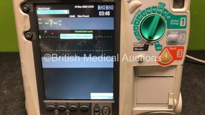 Philips Heartstart MRx Defibrillator Including Pacer, ECG and Printer Options (Powers Up with Stock Battery, Batteries Not Included, Service Required) *SN US00315406* - 2