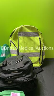 Mixed Lot Including 6 x First Aid Boxes (3 Including Bandages) 1 x Hi Vis Rucksack and 7 x Small Carry Bags - 4