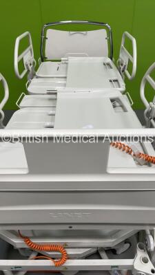 2 x Linet Hospital Beds with Controls (Stock Photo Used) - 3