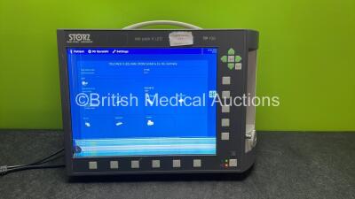 Karl Storz Endoskope TP 100 tele pack X LED Endoscopic Imaging System Software Version - 5.1.1 (Powers Up with Damaged Display Screen-See Photo) - 4