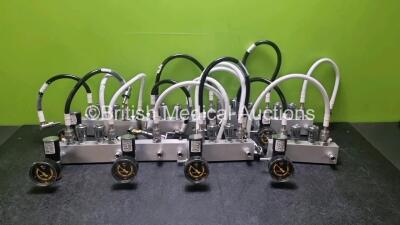 8 x Fisher & Paykel S800/2L Injector Suction Valves and Hoses