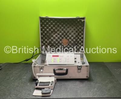 KaVo Type 905 Dental Drill Unit with Foot Pedal in Transport Case (Powers Up) *SN 560034*