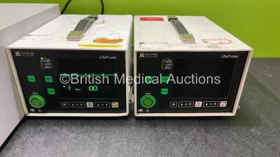 Mixed Lot Including 1 x GE 250cx Series Fetal Monitor (Powers Up with Cracked Casing and Damaged Printer Cover-See Photos) 2 x Huntleigh Life Pulse Patient Monitors (1 Powers Up, 1 No Power) - 5