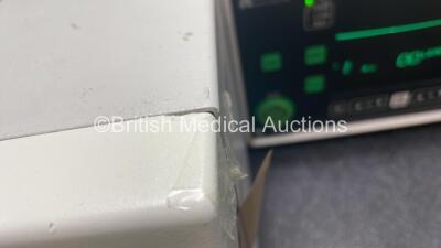 Mixed Lot Including 1 x GE 250cx Series Fetal Monitor (Powers Up with Cracked Casing and Damaged Printer Cover-See Photos) 2 x Huntleigh Life Pulse Patient Monitors (1 Powers Up, 1 No Power) - 7