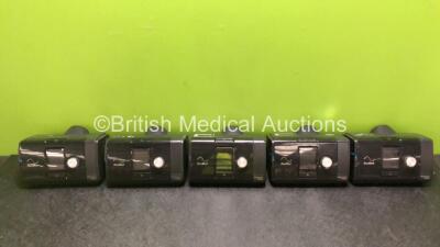 5 x ResMed AirSense 10 Autoset CPAP Units (Untested Due to No Power Supplies, 1 x Missing Side Door - See Photos)