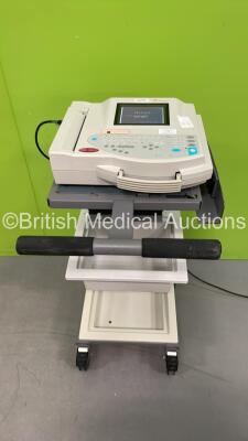 GE MAC 1200 ST ECG Machine on Stand (Powers Up)