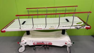 Contour Hydraulic Patient Trolley (Hydraulics Tested Working)