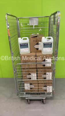 12 x Boxes of Concept Products Alcohol Sanitising Hand Gel (Cage Not Included)